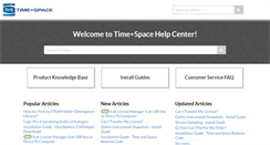 Desktop Screenshot of knowledge.timespace.com